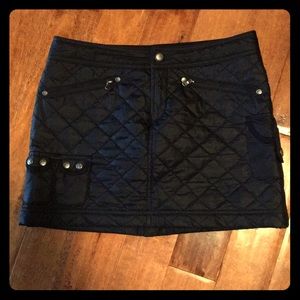 Athleta black insulated skirt. Sz 2